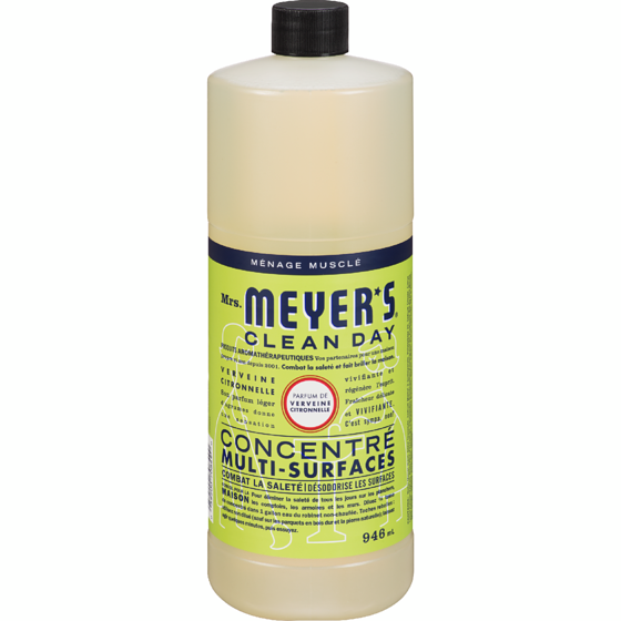 Mrs. Meyer’s Clean Day Concentré Multi-Surfaces Parfum de Verveine Citronnelle 946 ml, 1,69 $/100ml