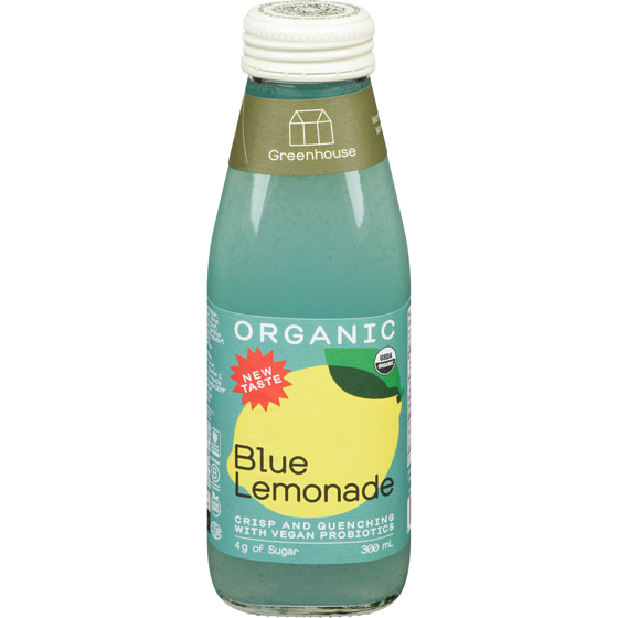 Greenhouse Probiotic Hydrator Blue Lemonade 300 ml, $2.00/100ml
