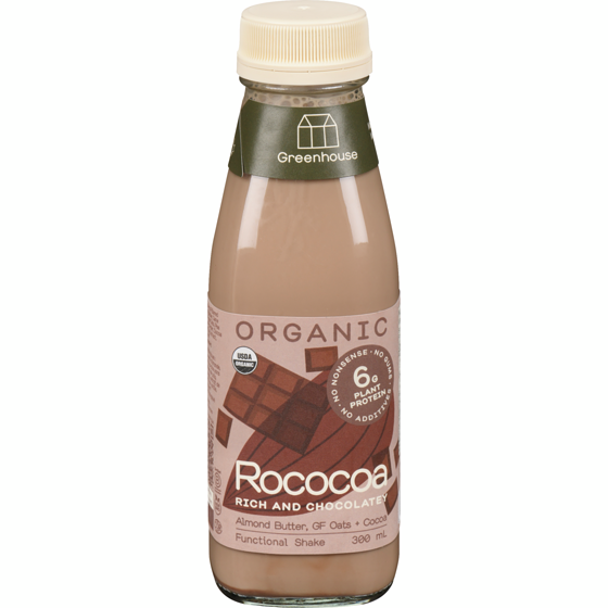 Greenhouse Organic Dairy Free Shake Rococoa 300 ml, $2.33/100ml
