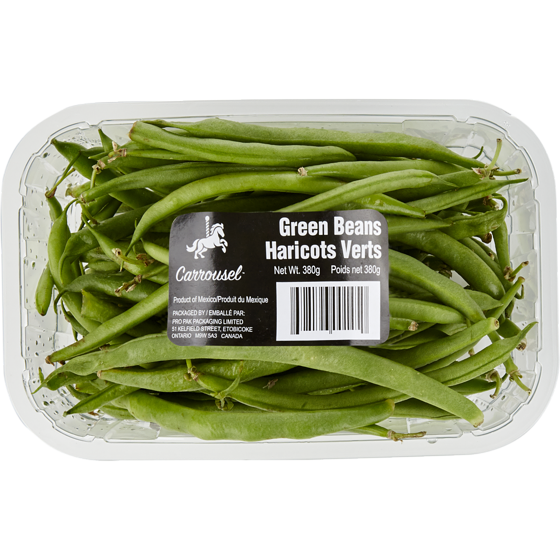 null Haricots verts 380 g, 1,32 $/100g