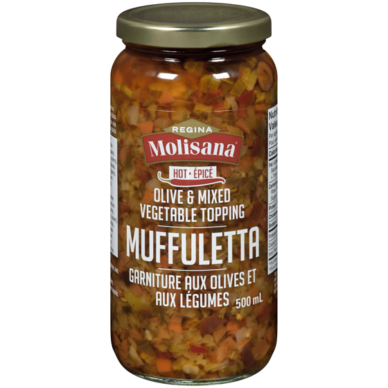 Molisana Tapenade Muffuletta Hot 500 ml, $1.40/100ml