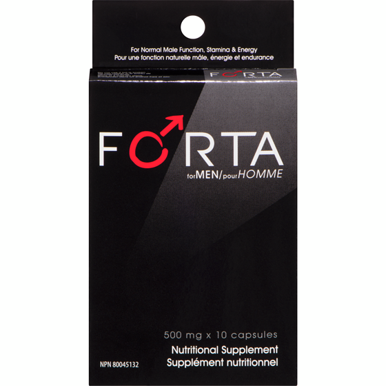 Forta Nutritional Supplement for Men 500 mg 10 ea, $6.15/1ea