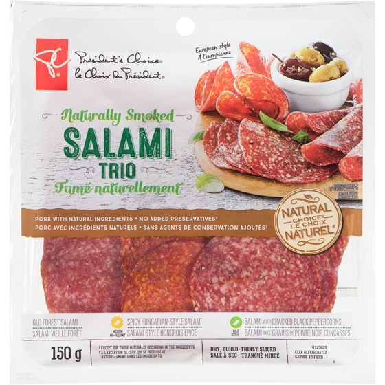 le Choix du Président Trio De Salami 150 g, 5,99 $/100g