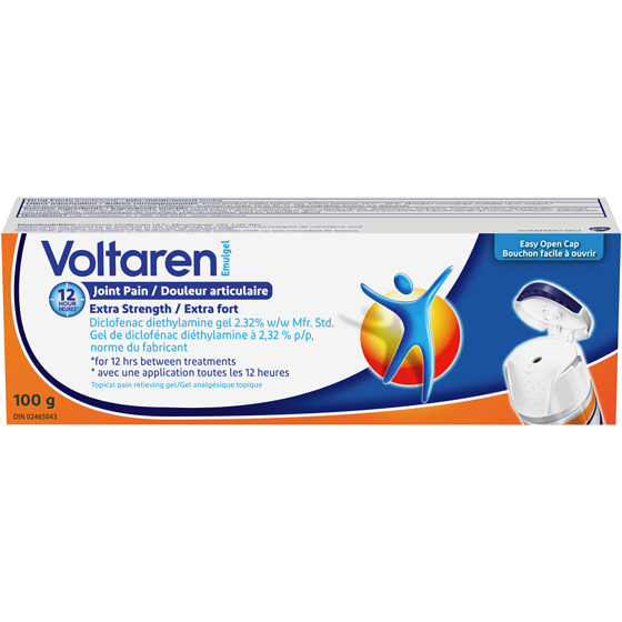 Voltaren Emulgel Emulgel Joint Pain Extra Strength Gel 100 g, $19.49/100g