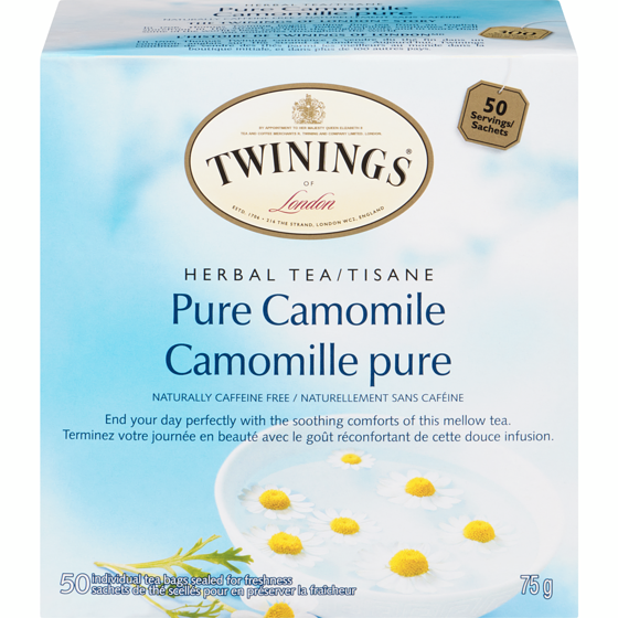 Twinings 50ct Pure Camomile 50 ea, $0.26/1ea