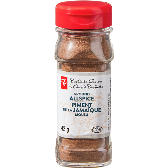 le Choix du Président Piment de la Jamaïque moulu 42 g, 12,60 $/100g