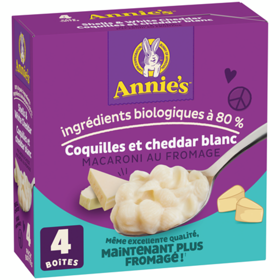 Annie's Macaroni au fromage, cheddar blanc 680 g, 1,69 $/100g