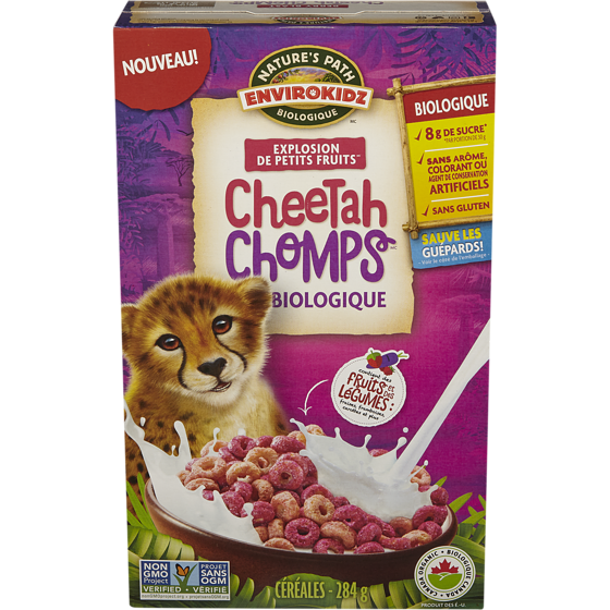 Nature’s Path Céréales biologiques Cheetah Chomps 284 g, 2,11 $/100g