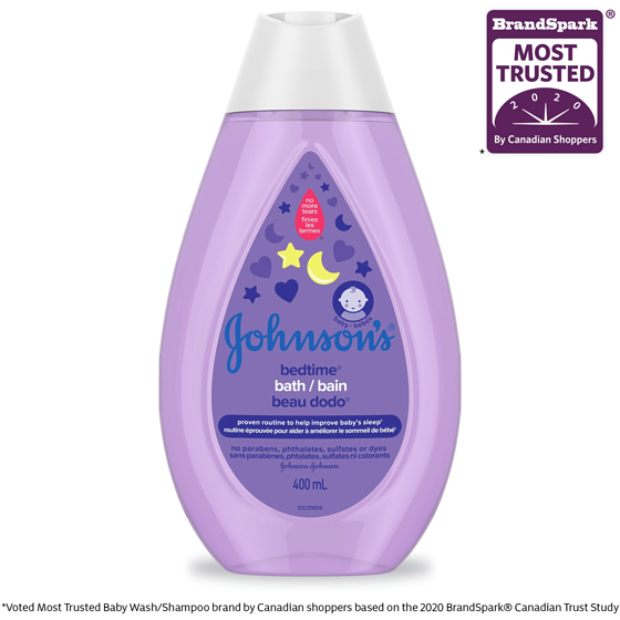 Johnson & Johnson Baby Bedtime Bath Wash, Baby Wash 400 ml, $2.00/100ml