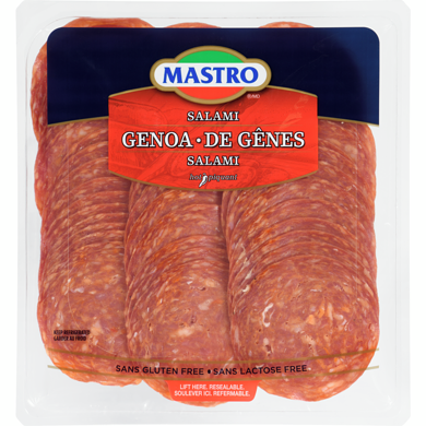 Mastro Salami Genoa Hot 375 g, $3.07/100g