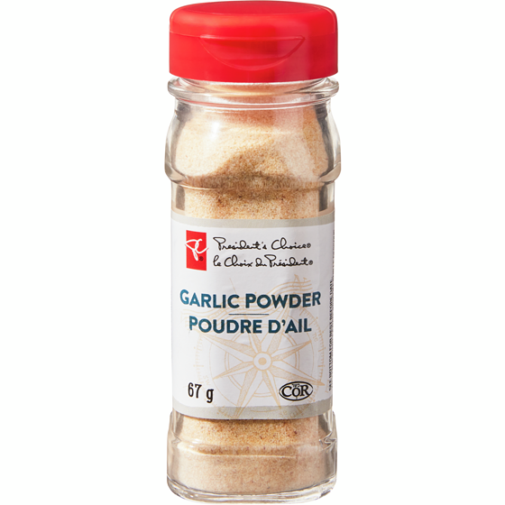 President's Choice Garlic Powder 67 g, $9.70/100g