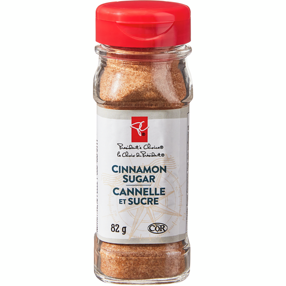 le Choix du Président Cannelle et sucre 82 g, 7,32 $/100g