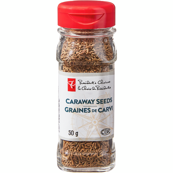 President's Choice Caraway Seeds 50 g, $11.00/100g