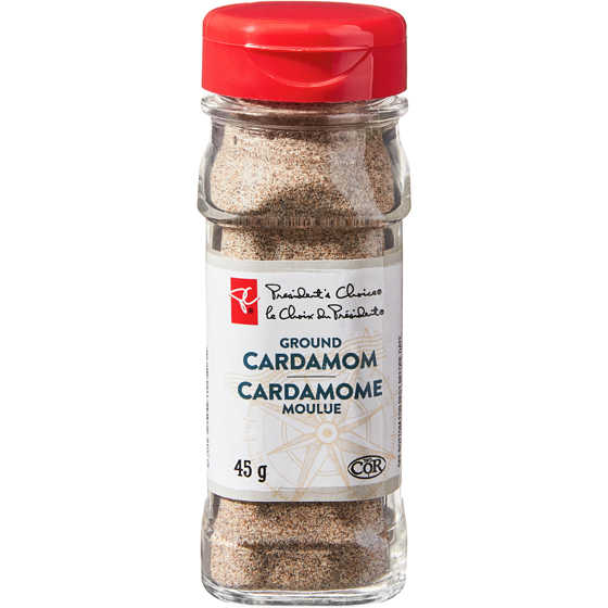 le Choix du Président Cardamome moulue 45 g, 15,56 $/100g