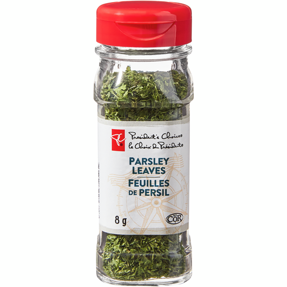 le Choix du Président Feuilles de persil 8 g, 62,50 $/100g