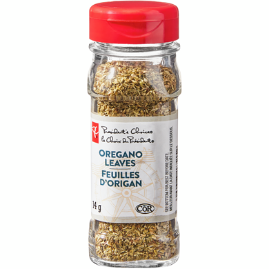 President's Choice Oregano Leaves 14 g, $46.43/100g