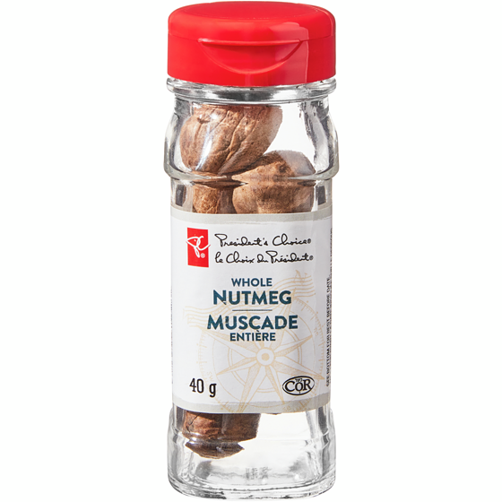 le Choix du Président Muscade entière 40 g, 16,25 $/100g
