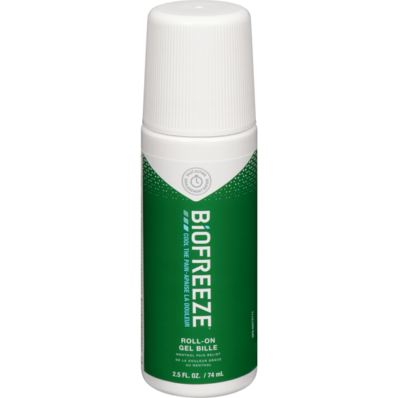 Biofreeze Roll-On Cold Therapy Pain Relief 74 ml, $18.91/100ml