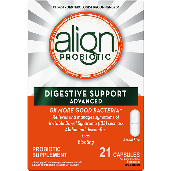 Align Daily Probiotic Capsules | Digestive Support ADVANCED Probiotics | 21 Count 21 ea, $1.76/1ea