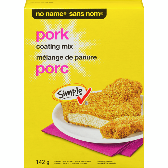No Name Pork Coating Mix 162 g, $2.01/100g
