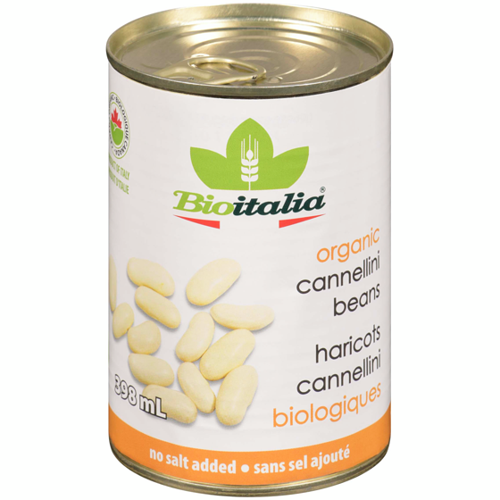 Bioitalia Haricots Cannellini biologiques 398 ml, 0,88 $/100ml