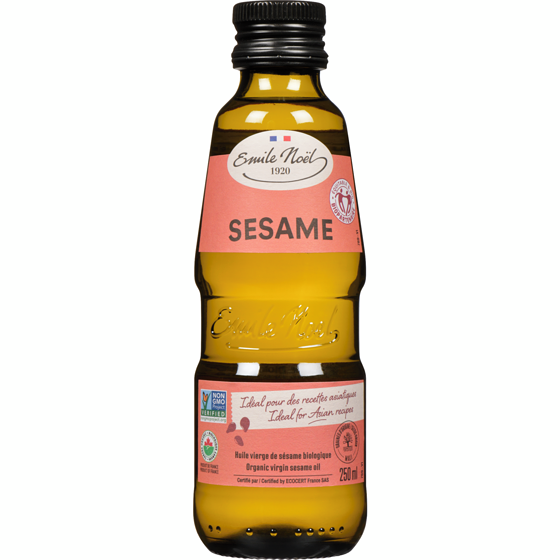 Emile Noël Huile de sésame vierge biologique 250 ml, 3,60 $/100ml