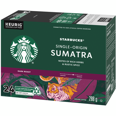 Dark Roast Ground Coffee K-Cup Pods 