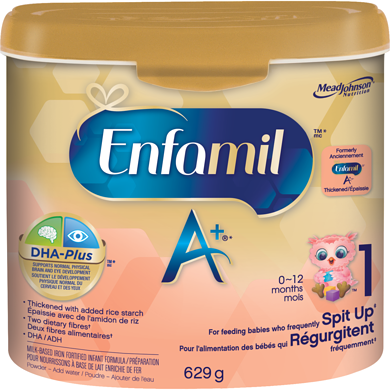 Enfamil A+ pour régurgitations fréquent Poudre 629 g, 8,74 $/100g 3,97 $/1lb