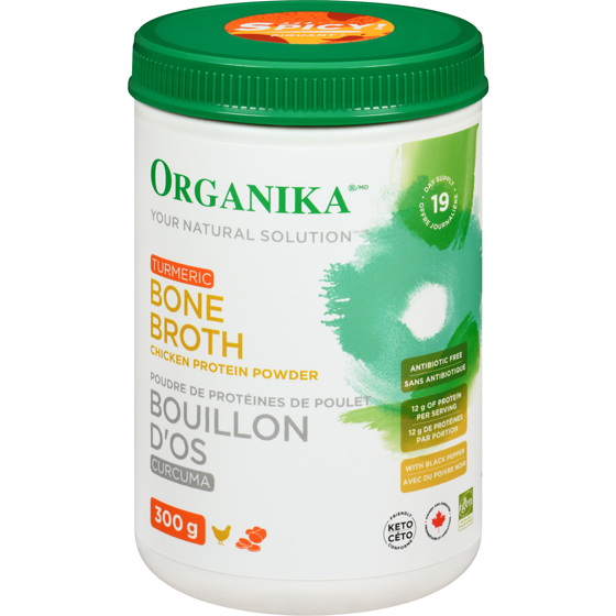 Organika Bone Broth, Chicken 300 g, $20.00/100g