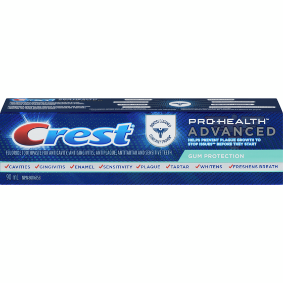 Crest Pro-Health Advanced Gum Protection Toothpaste,   90 ml, $7.77/100ml