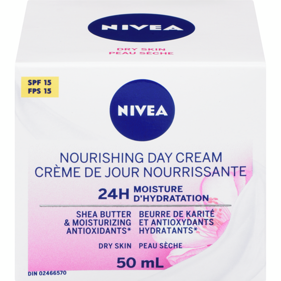 Nivea Essentials Day Cream Dry Skin SPF 15 50 ml, $23.98/100ml