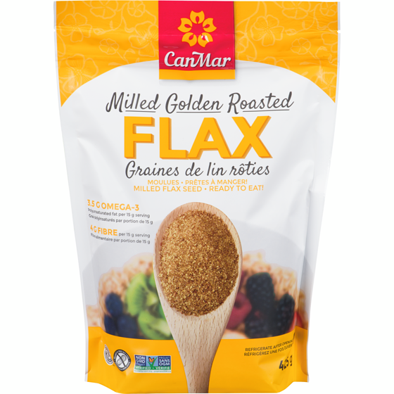 CanMar Milled Golden Roasted Flax Seed 425 g, $1.06/100g