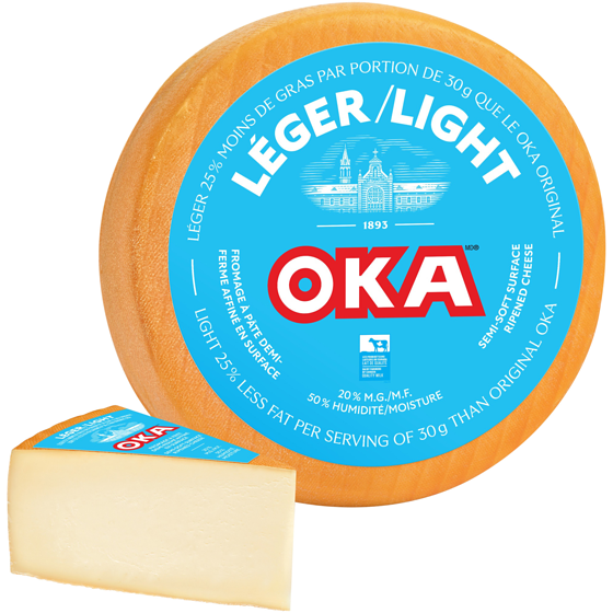 Oka Light Cheese $35.00/1kg $15.88/1lb