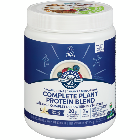 Manitoba Harvest Hemp Yeah! Drink Mix Organic Vanilla 454 g, $8.26/100g