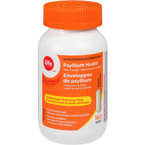 Life LB ENVEL DE PSYLLIUM 160 ea, 0,12 $/1ch