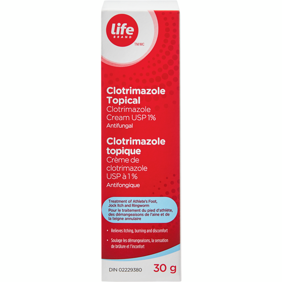 Life Brand Clotrimazole Topical Antifungal Cream 30 g, $0.37/1ea