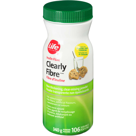 Life Brand Clearly Fibre 106 Dose 340 g, $0.05/1ea
