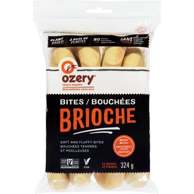 Ozery's Brioche Bites (Rolls) 12x324.0 g, $1.39/100g