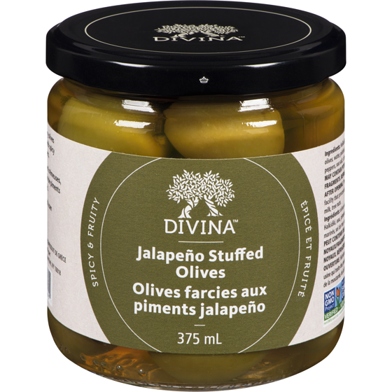 Divina Krunch Olives Stuffed with Jalapeno Peppers 221 g, $4.29/100g