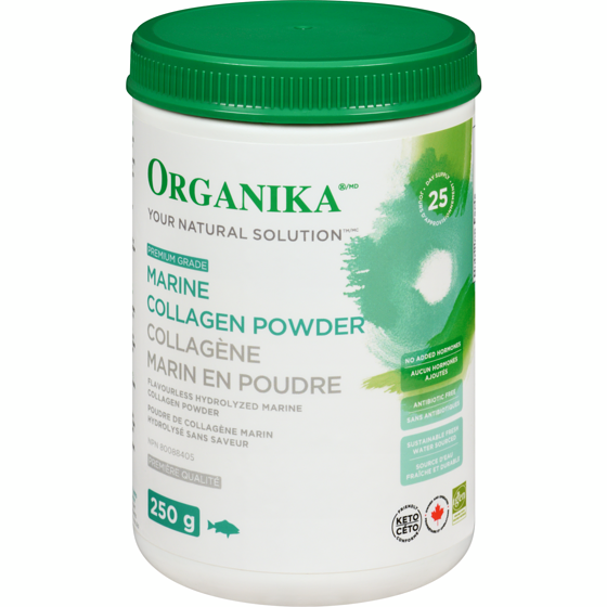 Organika Marine Collagen 250 g, $19.20/100g