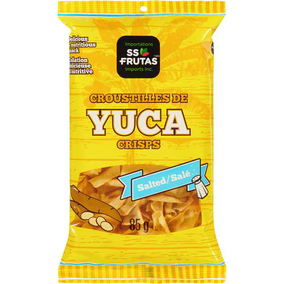 SS Frutas Yuca Crisps Salted 85 g, $2.35/100g
