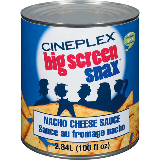 Cineplex Sauce au cheddar pour nachos 2.84 l, 0,65 $/100ml