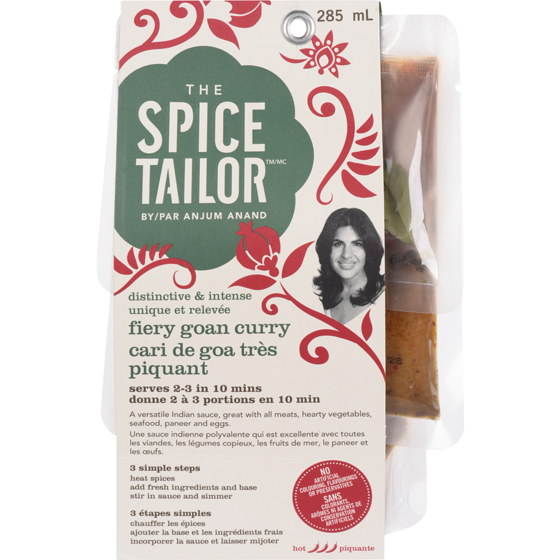 The Spice Tailor Fiery Goan Curry 285 ml, $2.10/100ml