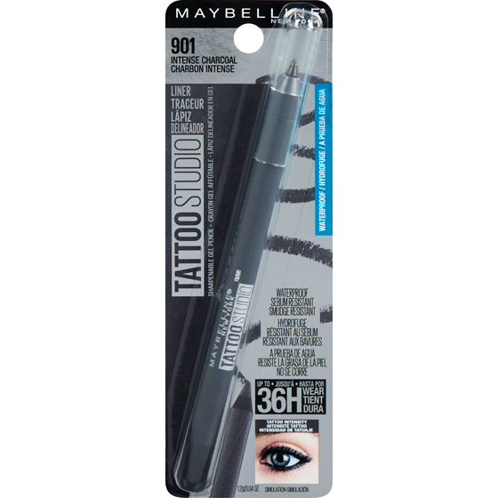 Maybelline Tattoo Liner Eye Liner, Intense Charcoal 1 ea, $13.44/1ea