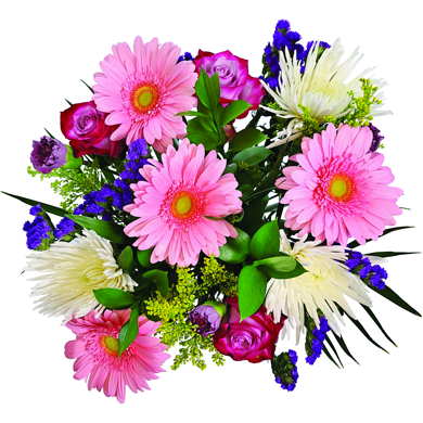 null Signature Hand Tied Bouquet 1 ea, $50.00/1ea