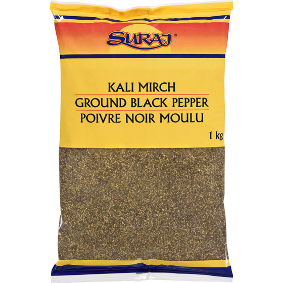 Suraj Poivre noir moulu 1 kg, 2,20 $/100g