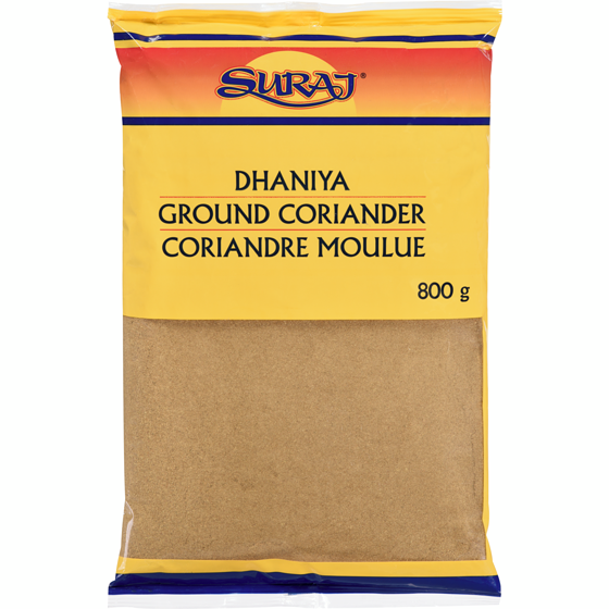 Suraj Coriandre moulue (Dhaniya) 800 g, 0,60 $/100g