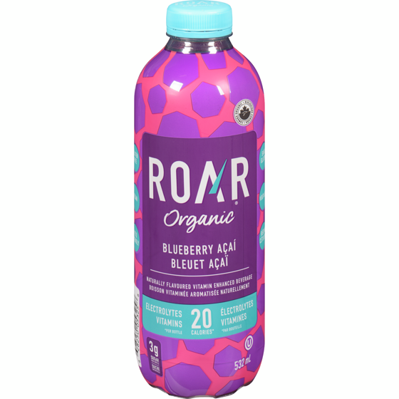 Roar Organic Drink, Blueberry, Acai, Orange 532 ml, $0.38/100ml