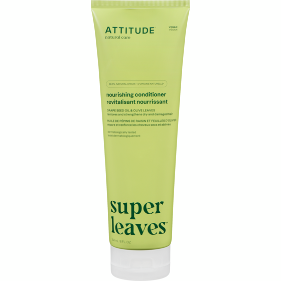 Attitude Natural Conditioner Grape Seed Oil and Olive Leaves 240 ml, $5.62/100ml