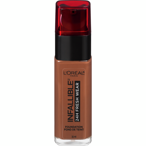 L'Oreal Paris Foundation Infallible Fresh Wear 24HR, Lightweight, Longwear, Breathable Formula, Espresso 30 ml, $73.30/100ml